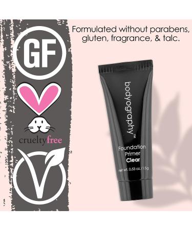 Bodyography Foundation Primer - Clear Travel Size for a Flawless Face - Buy Online on GoSupps.com