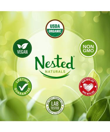 Nested Naturals Selenium 200mcg Supplement for Thyroid, Prostate, and Heart Health - Vegan L-Selenomethionine for Immune Support | Non-GMO & Yeast Free - 60 Tablets - Buy Online on GoSupps.com
