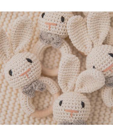 Mamimami Home Crochet Baby Rassel - Handmade Gift for Boys & Girls Perfect for Newborns - Buy Online on GoSupps.com