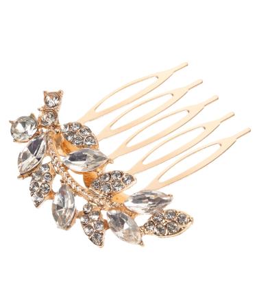 MAGICLULU hair comb bride hair side comb rhinestones Miss rhinestone hair comb bride issue card wedding eyebrow brush mini bangs comb hair accessories bride rhinestone hair comb