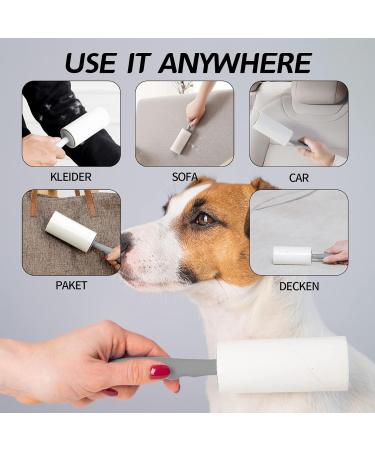 Buy Puki Diary Lint Roll - 12 Rolls (720 Sheets) | Extra Sticky Lint Brush for Clothing Sofa & Pet Hair Removal - Buy Online on GoSupps.com