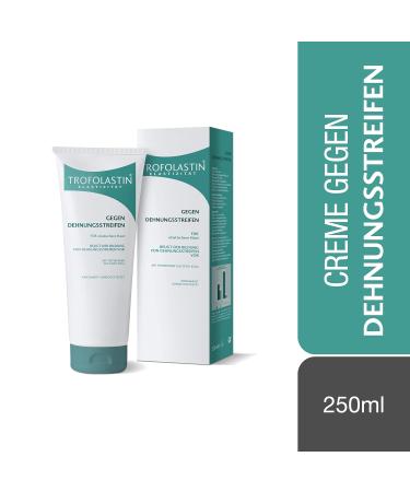 Trofolastin Cream for Stretch Marks - Prevent Pregnancy Stripes & Enhance Skin Elasticity - 250 ml Scar Cream - Buy Online on GoSupps.com