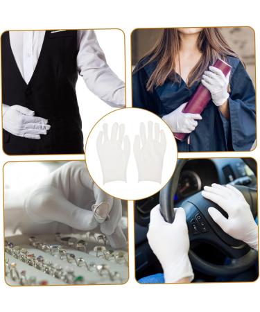 minkissy 24 Pairs Safety Work Handling Art Working Glove Safty Industrial Hand Care Household Coin White Clean - Buy Online on GoSupps.com