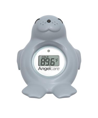 Angelcare Happy Seal Grey Baby Bath & Room Thermometer - Buy Online on GoSupps.com