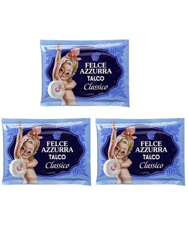 Paglieri Felce Azzurra Refill Envelope Classic Scent 3.53 oz 100g Pack of 3