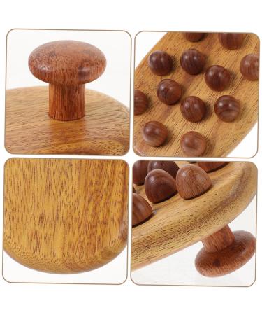 Beaupretty 2-Piece Natural Wood Massage Brush Set - Multi-Purpose Comb & Scalp Massager for Hair Care - Buy Online on GoSupps.com