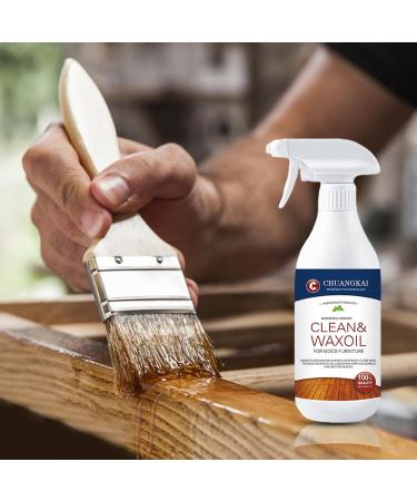 Wood Polish Spray | 16.9oz Liquid Beeswax Wood Finish | Floor Liquid Cleaner Liquid Furniture Wax Cleaning And Maintenance Agent For Brightening Home Thaely - Buy Online on GoSupps.com