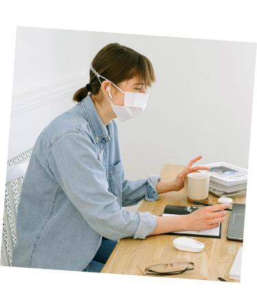 Clispeed 60 StK Mask Hook Hanger Extension Buckle for Face Masks - PP White Mask Cord Connector - Buy Online on GoSupps.com