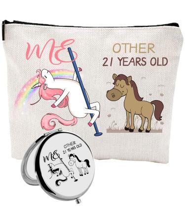 Other 21 Year Olds Unicorn 21 Year Old Bag 21 Year Old Birthday Gifts for Her 21st Birthday Gifts for Women Gifts for 21 Year Old Female Happy 21 Birthday Decorations for Her 21st Birthday Makeup Bag