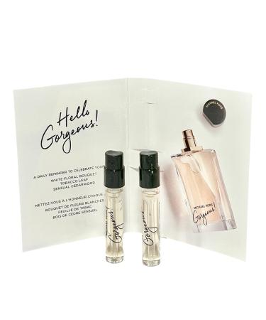 Michael Kors Gorgeous EDP Sample 1.5ml X 2 (LOT OF 2) Fresh 0.03 Fl Oz (Pack of 2) - Buy Online on GoSupps.com