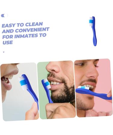 Partykindom Mini Toothbrush Set - 10 Soft Nylon Travel & Camping Toothbrushes | Portable Daily Cleaning Brush - Buy Online on GoSupps.com