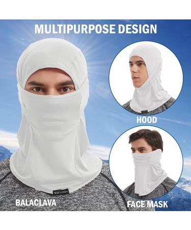 Buy Einkey Storm Hood 2 Pack - UV Protection Breathable Balaclava for Men & Women | Windproof Ski Mask for Bike & Motorcycle - Buy Online on GoSupps.com