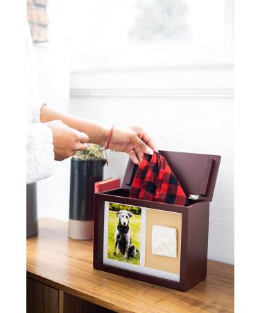 Pearhead Pet DIY Pawprints Memorial Box Kit - Espresso | Perfect for Dogs & Cats - Buy Online on GoSupps.com
