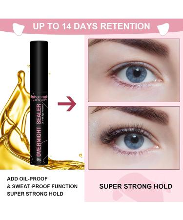 Lash Clusters Overnighter Sealer - DIY Extension for Long Lasting Wear | 5ml Black - Buy Online on GoSupps.com