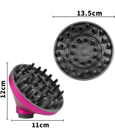 Universal Stereotype Hair Diffuser Attachment for Dyson Airwrap Styler - Rose Red - Buy Online on GoSupps.com