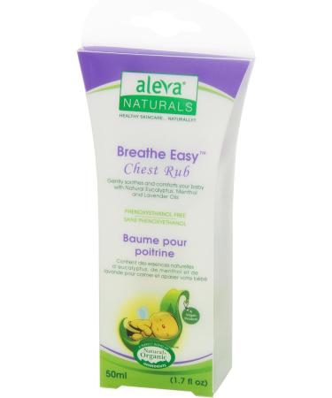 Aleva Naturals Soothing Chest Rub for Babies 1.7 Fl Oz | Eucalyptus & Lavender Oils | Gentle Relief for Stuffy Noses - Buy Online on GoSupps.com
