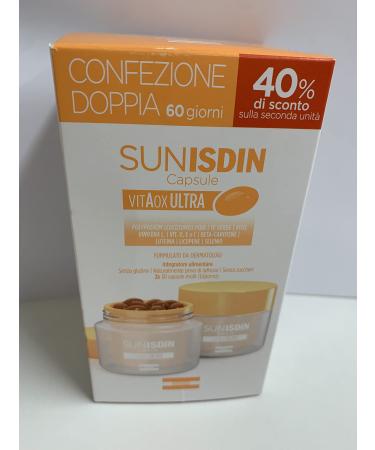 ISDIN - Tanning Stimulating Capsules Treatment double tart packaging 60 days