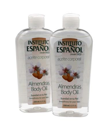 Instituto Espa ol Almond Oil Softener Helps Soften your Skin Delicate Fragrance Hydration for Radiant Skin 2-Pack Of 8.5 FL Oz 2 Bottles