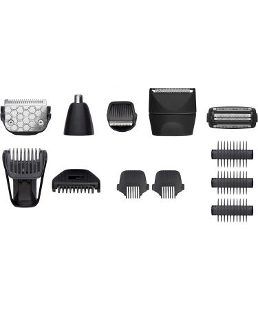 Babyliss Men 12-in-1 Japanese Steel Grooming Kit for Face and Body - Waterproof, Nose Trimmer and Body Groomer Included - Buy Online on GoSupps.com