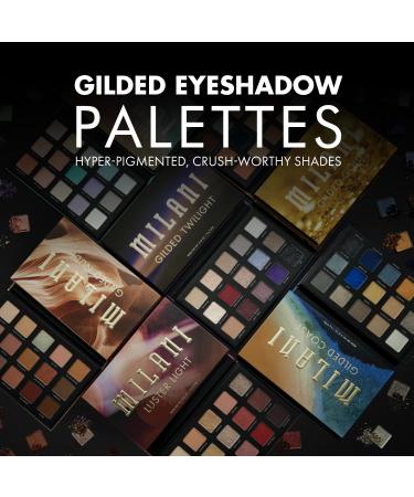 Milani Gilded Luster Eyeshadow Palette | 15 Highly Pigmented Matte & Shimmer Colors - Buy Online on GoSupps.com