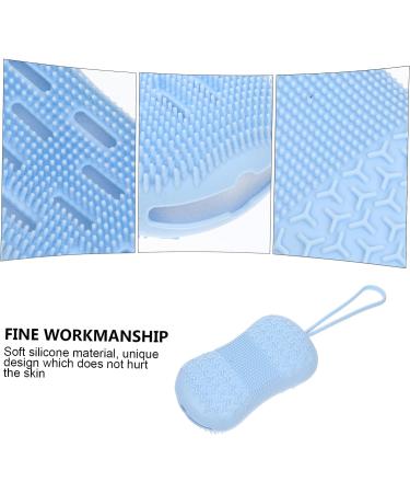 Beavorty 2pcs Silicone Body Bath Brush Set for Gentle Exfoliation and Deep Cleaning - Buy Online on GoSupps.com