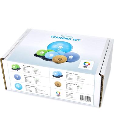 Full Body Training Set for Yoga & Massage - 7 Ball Set in Cotton Bag | HARMONY BALL - Buy Online on GoSupps.com
