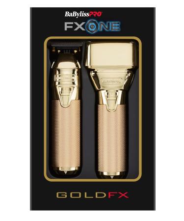 BaBylissPRO FXONE GoldFX Hair Trimmer & Foil Shaver - Premium Tool for Precision Grooming | International Shipping - Buy Online on GoSupps.com