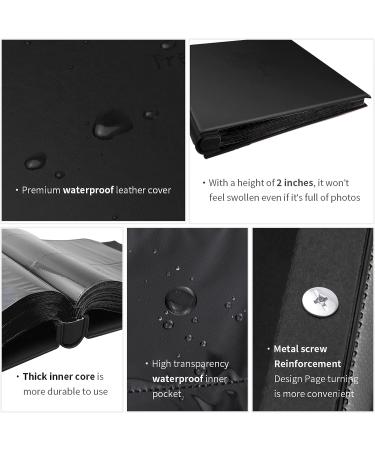 Photo Album 4 x 6 600 Pockets Photos  Black Leather Cover  Extra Large Capacity Wedding Baby Anniversary Valentines Picture Albums Holds 600 Horizontal and Vertical Photos Tree Pattern Album - Buy Online on GoSupps.com