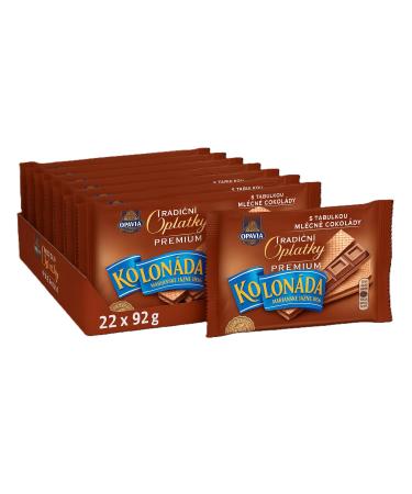 OPAVIA Kolon da Premium Gaufres Spa Chocolat au lait 22 x 92 g