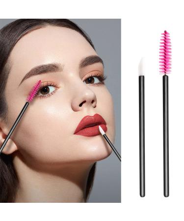 200pcs Disposable Lip & Mascara Wands | Makeup Applicators for Lip Gloss & Eyelash Care - Perfect for Professionals & At-Home Use - Buy Online on GoSupps.com