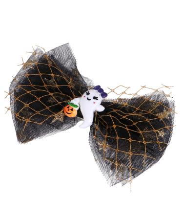 minkissy Halloween Headdress Halloween Hair Clips Styling Hair Clips Hair Clips Bow Hair Clip Fabric Decor Ghost Hair Clips s Modeling Ghost Halloween Hair Clip