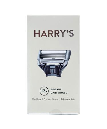 Harry's Razor Blades - 3 Packs of 4 Blades in Durable Water-Friendly Travel Cases - Buy Online on GoSupps.com
