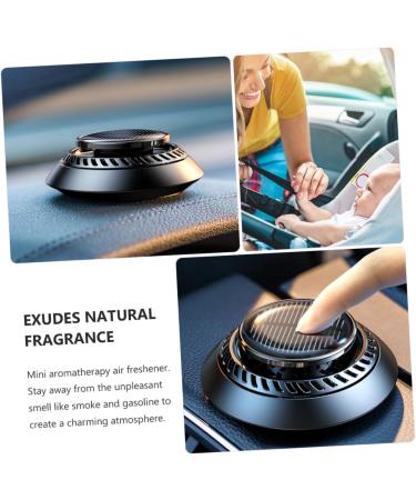 GLEAVI Solar Car Aromatherapy Diffuser | Mini Air Freshener & Dashboard Decor | Zinc Alloy Clip | International Shipping - Buy Online on GoSupps.com