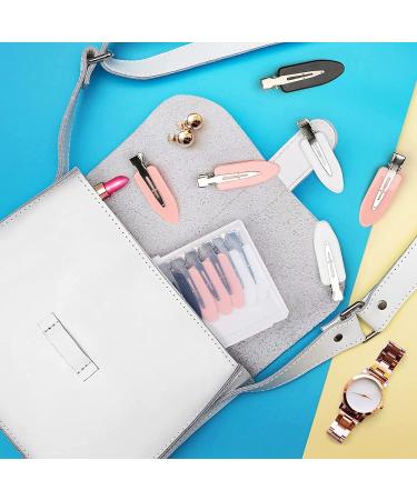 Seamless Hair Clip Set - 20 Translucent Curl Clips in 3 Colors | No Bending Hair Styling & Makeup Tools - Buy Online on GoSupps.com