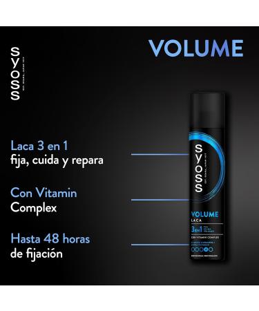  Syoss Syoss - Two-phase leave-in conditioner spray for fine or limp hair - Volume - 6 units of 300 ml (1800 ml) - Up to 48 hours of volume without weighing hair down - Hair looks fresh - Buy Online on GoSupps.com