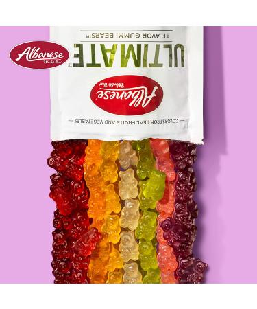 Albanese Ultimate 8 Flavor Gummi Bears - 25 oz Bag - Buy Online on GoSupps.com