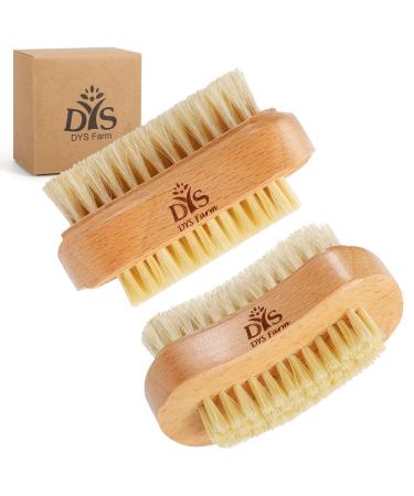 Wooden Fingernail Nail Brushes for Cleaning  FingerÂ Nails Scrub Brush to Clean Fingernails Toenails  Natural Boar Sisal Bristle Two-sided Non-slip Hand Foot Nails Cleaner Scrubber for Men Women Kids - Buy Online on GoSupps.com