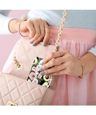 Buy Yin Yang Avocado Egg Rose Lipstick Case - Mini Leather Lip Gloss Organizer with Mirror | International Shipping Available - Buy Online on GoSupps.com