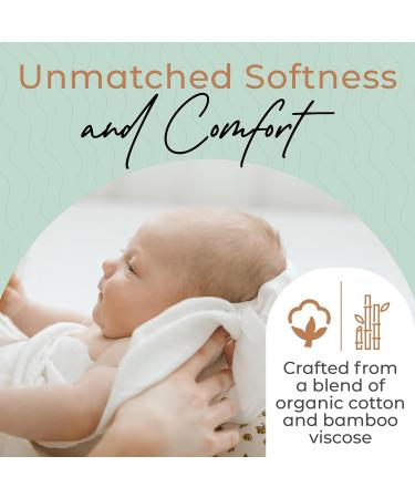 Fern & Avery Muslin Swaddle Blankets - Gender Neutral Newborn Essential - Mint Theme - Buy Online on GoSupps.com