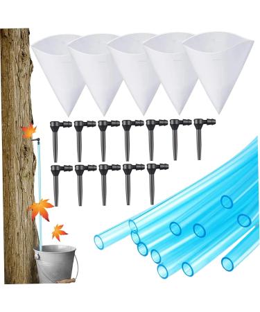 LAANCOO Maple Syrup Tapping Kit Tree Taps for Syrup Set Includes 12Pcs Maple Syrup Taps 5 Maple Syrup Filter & 12Pcs 24'' Extractor Tubes for Maple Syrup Collection Supplies Maple Syrup Taps - Buy Online on GoSupps.com