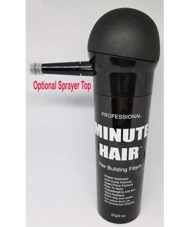 Biggie Sized 57g Dark Brown Hair Building Fibers Bottle - Refillable, High Grade Minute Fibers - Choose Your Color - Buy Online on GoSupps.com