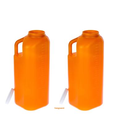 2 Medical 24-Hour Urine Collections Bottle Containers
