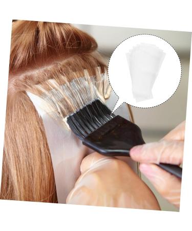 FOMIYES 50 Sheets highlight stickers Hair Salon Tool Hairdressing Tool blonde hair dye hair dye foam hair dye tools bubble hair dye Barber Shop Tool white Aluminum foil Paper - Buy Online on GoSupps.com
