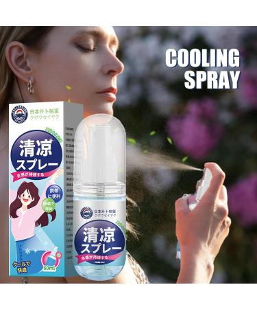Refreshing Mist 60 ml Natural Anti-Heatstroke Mist Refreshing Anti-Heat Care for Sports and Outdoor Activities in Hot Climates - Buy Online on GoSupps.com