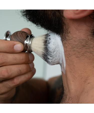 St rtebekker Premium Vegan Shaving Brush - Luxurious Roof Hair Imitation for Perfect Foam - Ideal for Wet Shaving - High-Quality Packaging Included - Buy Online on GoSupps.com