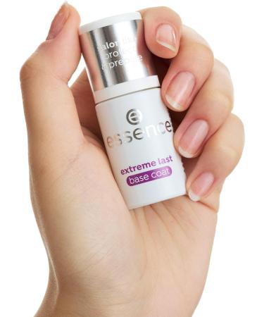 cosnova Essence Cosmetics extreme LAST basecoat longlasting priming protective natural glossy 8ml - Buy Online on GoSupps.com