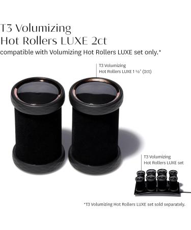 T3 Volumizing Hot Rollers LUXE (2 ct.) for Long Lasting Volume Body & Shine | Compatible with T3 Volumizing Hot Rollers LUXE Set only 38 mm - Buy Online on GoSupps.com