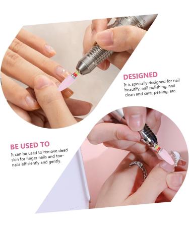 minkissy Nail Polisher Manicure Nail Beauty Tools Beauty Accessories Nail Polishing Head Nail Art Ceramic Drill Bit Nail Tool Nail Grinding Tools Nail Drill Exfoliating Ceramics - Buy Online on GoSupps.com