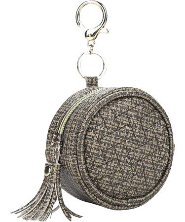 Leather Pacifier Holder | Stylish Pacifier Charm Pod with Closure for Diaper Bags & Handbags | Holds 2 Pacifiers Securely - Buy Online on GoSupps.com