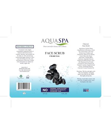 Buy Charcoal Face Scrub 8 Oz - Deep Cleansing Exfoliator for All Skin Types | International Shipping Available - Buy Online on GoSupps.com